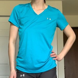 Dri fit blue shirt